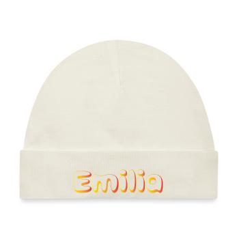 Emilia - Baby Premium Organic Mütze - Naturweiß - Vorne