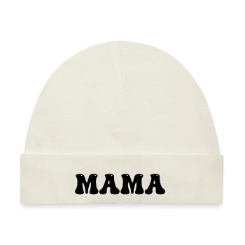 Mama - Beste Mama - Baby Premium Organic Mütze - Naturweiß - Vorne