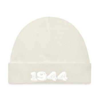 Geburtstagsgeschenk 1944 - 1944 - Baby Premium Organic Mütze - Naturweiß - Vorne
