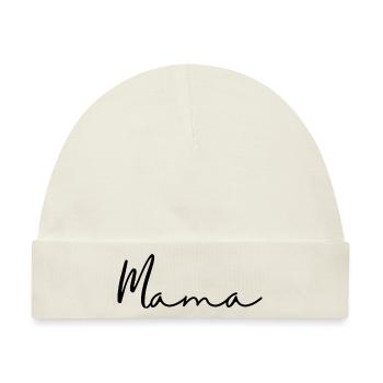 Mamma - Baby Premium Organic Mütze - Naturweiß - Vorne