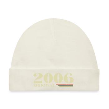Original 2006 Jahrgang 2006 Retro Jubiläum 2006 - Baby Premium Organic Mütze - Naturweiß - Vorne