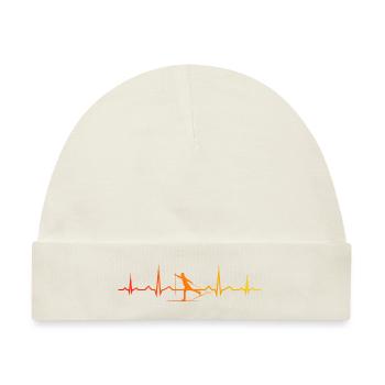 Langlauf Classic Langlauf Langlauf Skate Damen - Baby Premium Organic Mütze - Naturweiß - Vorne