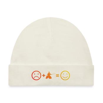 Aikidoka Aikido Damen Martial Arts Kampfsport - Baby Premium Organic Mütze - Naturweiß - Vorne