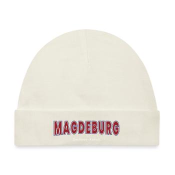 Magdeburg - Baby Premium Organic Mütze - Naturweiß - Vorne