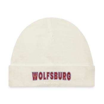 Wolfsburg - Baby Premium Organic Mütze - Naturweiß - Vorne