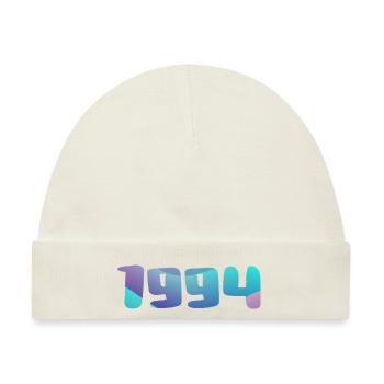 1994 Geburtstagsgeschenk Vintage 1994 Retro 1994 - Baby Premium Organic Mütze - Naturweiß - Vorne