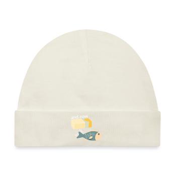 Butter bei die Fische - Baby Premium Organic Mütze - Naturweiß - Vorne