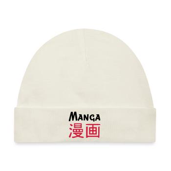 MANGA - Baby Premium Organic Mütze - Naturweiß - Vorne