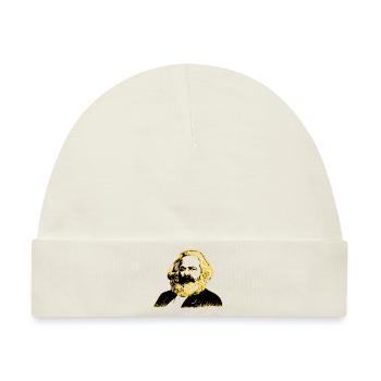 Karl Marx - Baby Premium Organic Mütze - Naturweiß - Vorne
