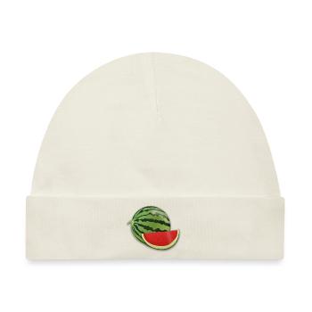 Wassermelone - Baby Premium Organic Mütze - Naturweiß - Vorne