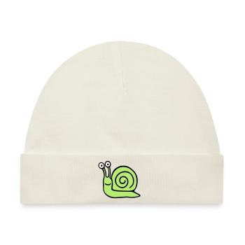 Schnecke 5.3 - Baby Premium Organic Mütze - Naturweiß - Vorne