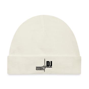 official dj - Baby Premium Organic Mütze - Naturweiß - Vorne