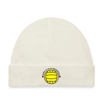 water polo - Baby Premium Organic Mütze - Naturweiß - Vorne