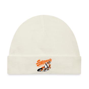 Supermoto Racing - Baby Premium Organic Mütze - Naturweiß - Vorne