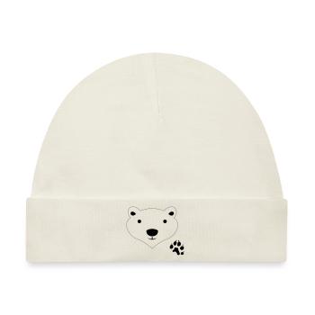 Polar Bear - Baby Premium Organic Mütze - Naturweiß - Vorne