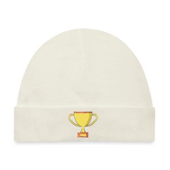 Pokal - Baby Premium Organic Mütze - Naturweiß - Vorne