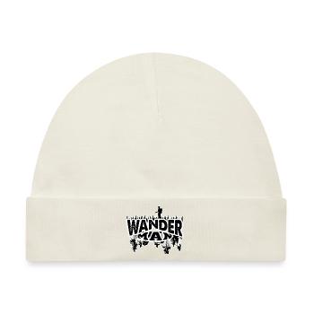 Wandern Mann Männer - Baby Premium Organic Mütze - Naturweiß - Vorne
