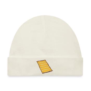 Cool Teppich Design - Baby Premium Organic Mütze - Naturweiß - Vorne
