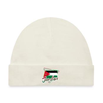 Jordanien - Baby Premium Organic Mütze - Naturweiß - Vorne