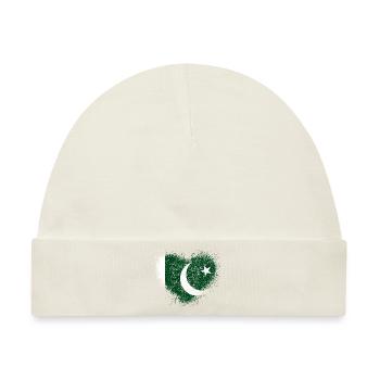 Pakistan - Baby Premium Organic Mütze - Naturweiß - Vorne