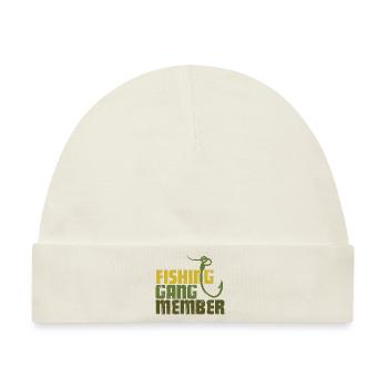 Fishing Gang - Baby Premium Organic Mütze - Naturweiß - Vorne