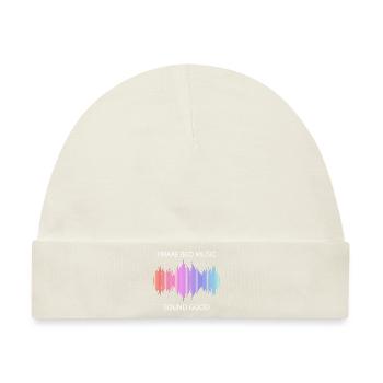 Tontechniker Sound Audio Engineer - Baby Premium Organic Mütze - Naturweiß - Vorne