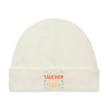 Feiern mit taucher - Baby Premium Organic Mütze - Naturweiß - Vorne