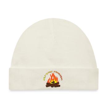 Self-Taught Pyromaniac 8 - Baby Premium Organic Mütze - Naturweiß - Vorne