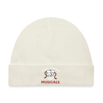 Theater Broadway-Musical Geschenk - Baby Premium Organic Mütze - Naturweiß - Vorne