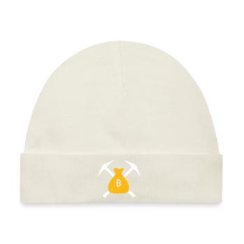 Bergbau - Baby Premium Organic Mütze - Naturweiß - Vorne