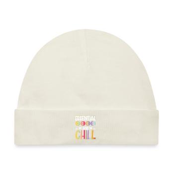 Ätherische Öle und Chill Fun Essectial Öle - Baby Premium Organic Mütze - Naturweiß - Vorne