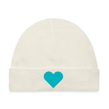 Ich liebe dich - Baby Premium Organic Mütze - Naturweiß - Vorne
