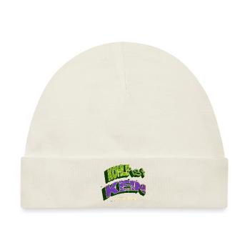 bienchen activist apparel umweltbewusst - Baby Premium Organic Mütze - Naturweiß - Vorne
