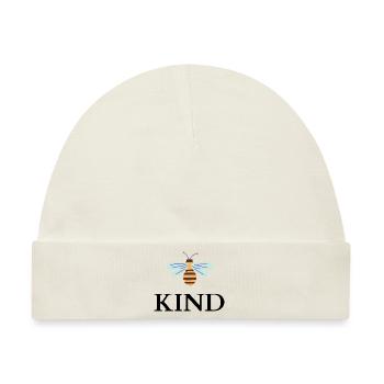 be kind - Baby Premium Organic Mütze - Naturweiß - Vorne