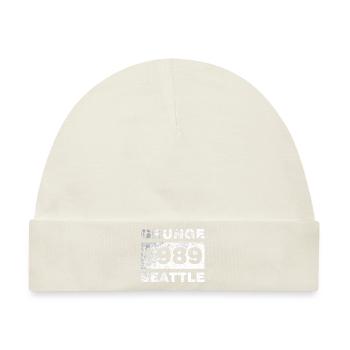 GRUNGE SEATTLE 1989 - Baby Premium Organic Mütze - Naturweiß - Vorne