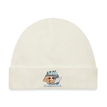 Ich liebe das Home Office - Baby Premium Organic Mütze - Naturweiß - Vorne