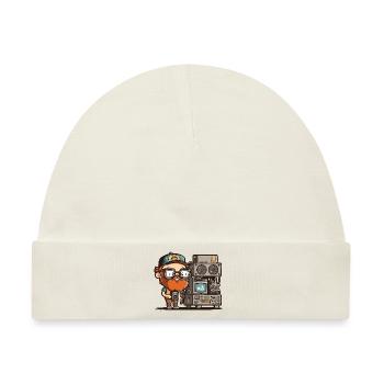 Geek-Chic - Baby Premium Organic Mütze - Naturweiß - Vorne