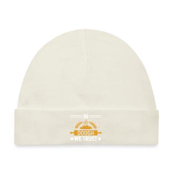 Backen Bäckerei Konditorei Konditor Bäcker Konditorei - Baby Premium Organic Mütze - Naturweiß - Vorne