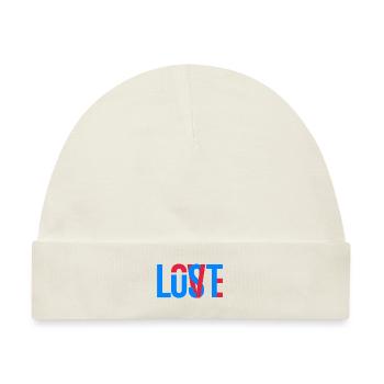 Liebe, Lust, Verloren Love, Lust, Lost - Baby Premium Organic Mütze - Naturweiß - Vorne