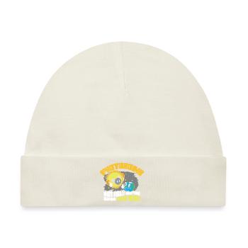 Total Solar Eclipse 2024 Totality Photobomb Sun - Baby Premium Organic Mütze - Naturweiß - Vorne