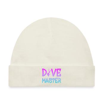 Dive Master Divemaster Tauchlehrer - Baby Premium Organic Mütze - Naturweiß - Vorne