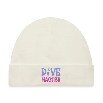 Dive Master, Tauchlehrer - Baby Premium Organic Mütze - Naturweiß - Vorne