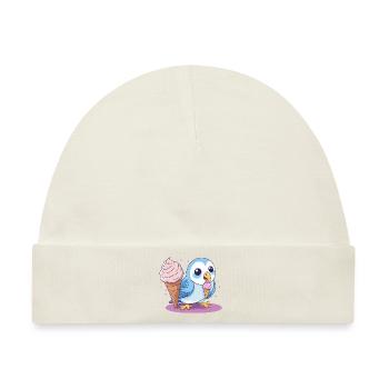 Eisliebe - Baby Premium Organic Mütze - Naturweiß - Vorne