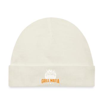 Grill Mafia Grillen - Baby Premium Organic Mütze - Naturweiß - Vorne