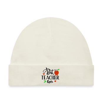 Zurück zur Schule - Baby Premium Organic Mütze - Naturweiß - Vorne