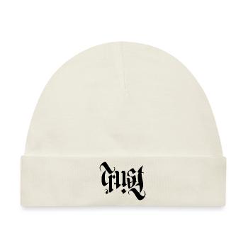TRUST-FAITH AMBIGRAM celtic - Baby Premium Organic Mütze - Naturweiß - Vorne