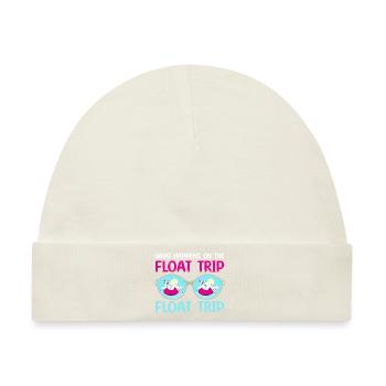 what happens on the float trip Design - Baby Premium Organic Mütze - Naturweiß - Vorne