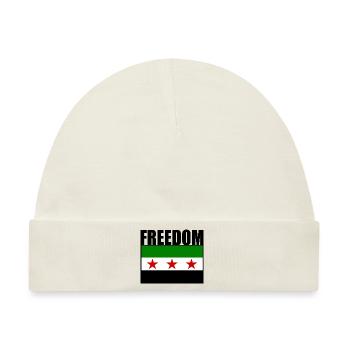 syrien - Baby Premium Organic Mütze - Naturweiß - Vorne