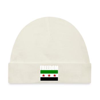 syrien - Baby Premium Organic Mütze - Naturweiß - Vorne