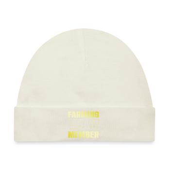 Farming Team - Baby Premium Organic Mütze - Naturweiß - Vorne